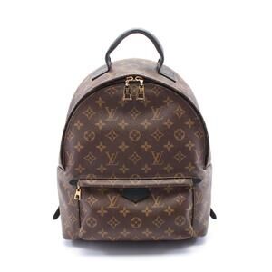 Louis Vuitton Palm Springs Backpack canvas leather Monogram brown